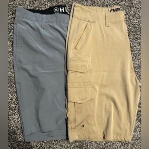 Men's Hurley & Denali shorts bundle